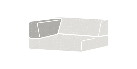 コーナーパーツ座って右肘つみきソファコンパクト専用商品.